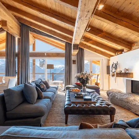 Bagnes Penthouse In The Heart Of Town