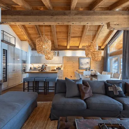 Lägenhet Bagnes Penthouse In The Heart Of Town